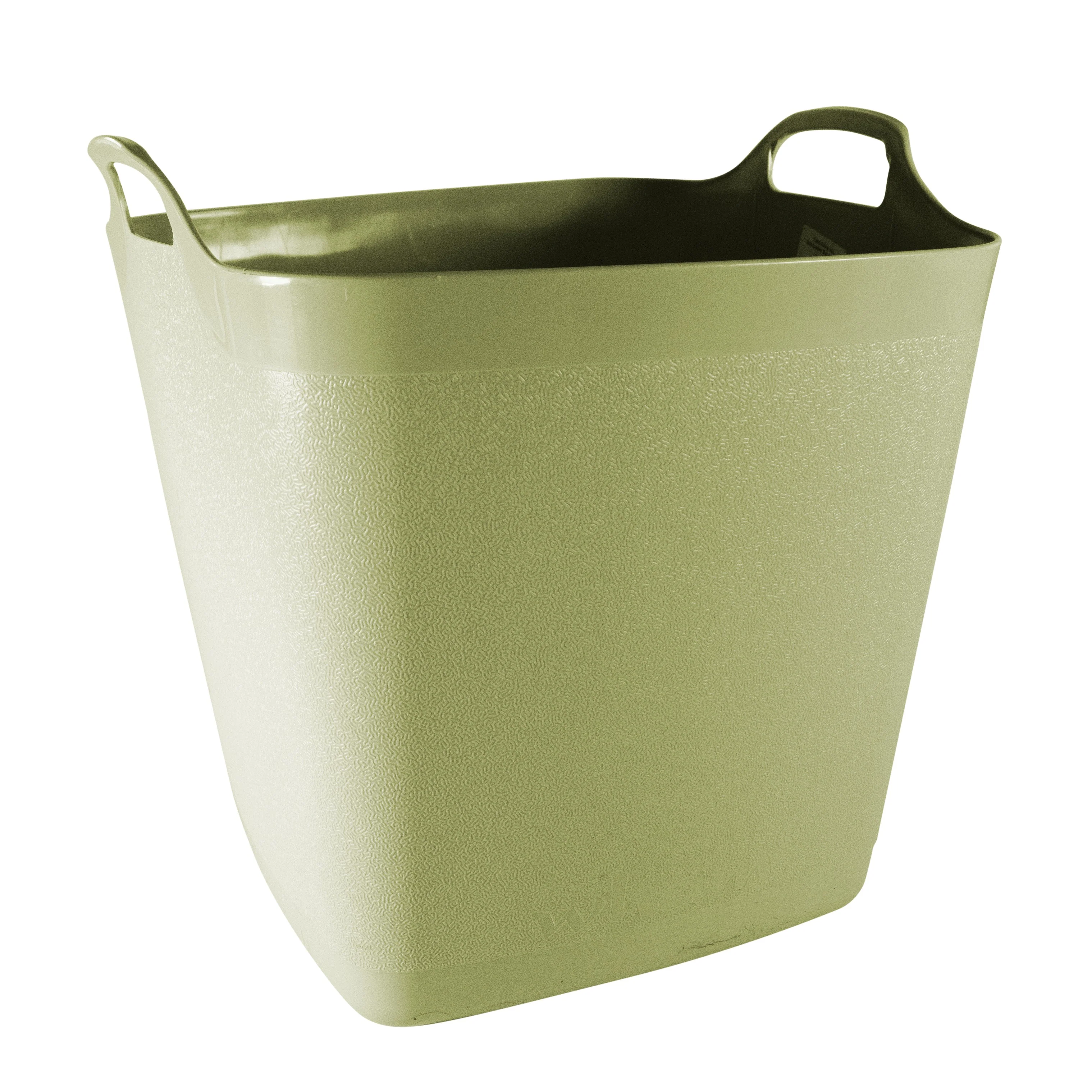 15L SQUARE PLASTIC FLEXITUB GREY - Image 4