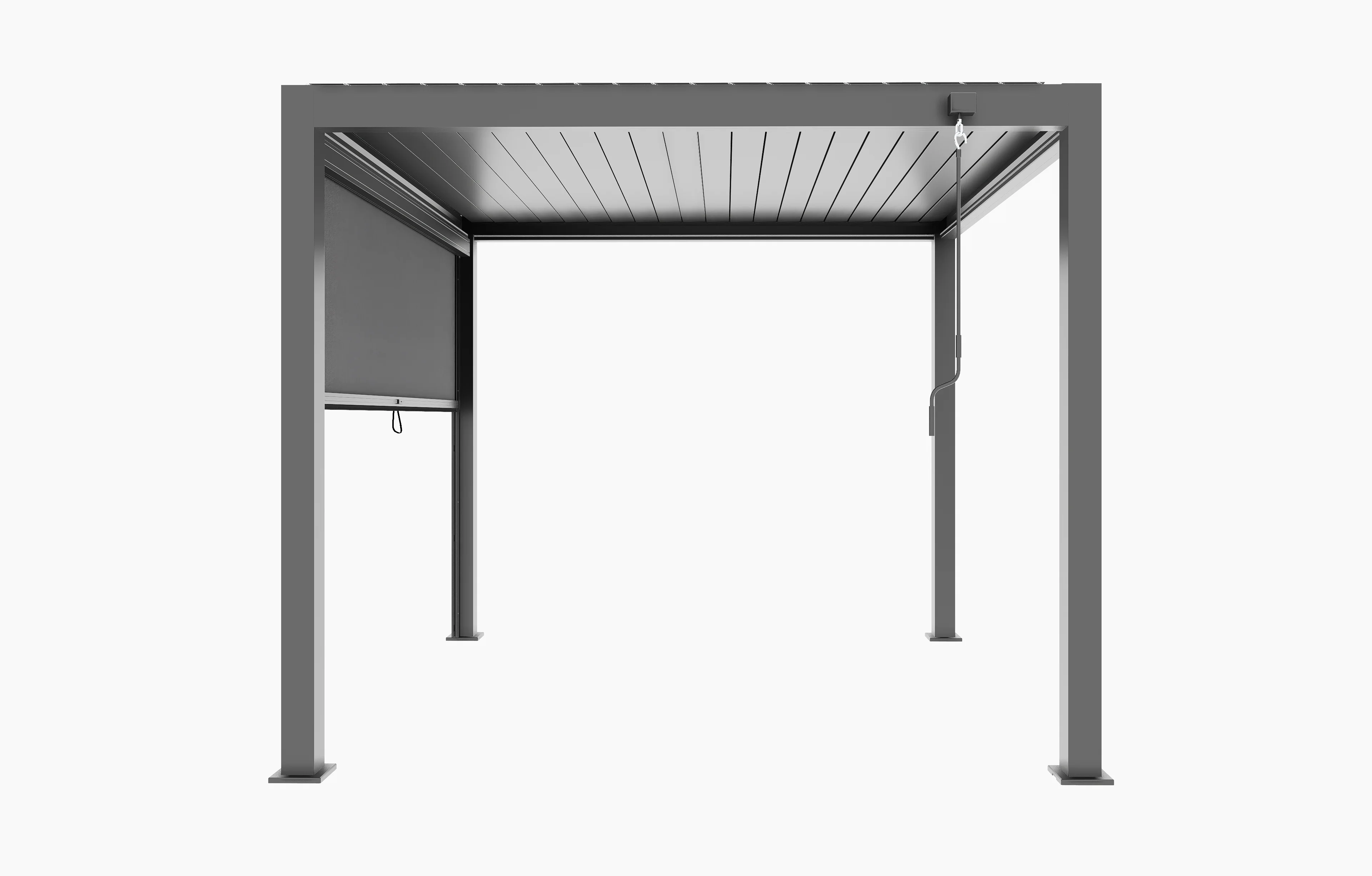 700 Series Pergola 3x3m Anthractite - Image 3