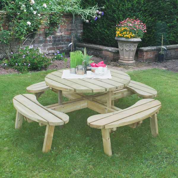 Circular Picnic Table