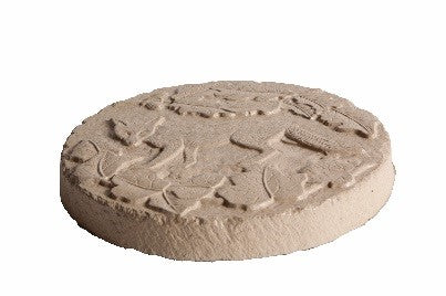 Garden Friends Fox Stepping Stone 300mm Bath Buff