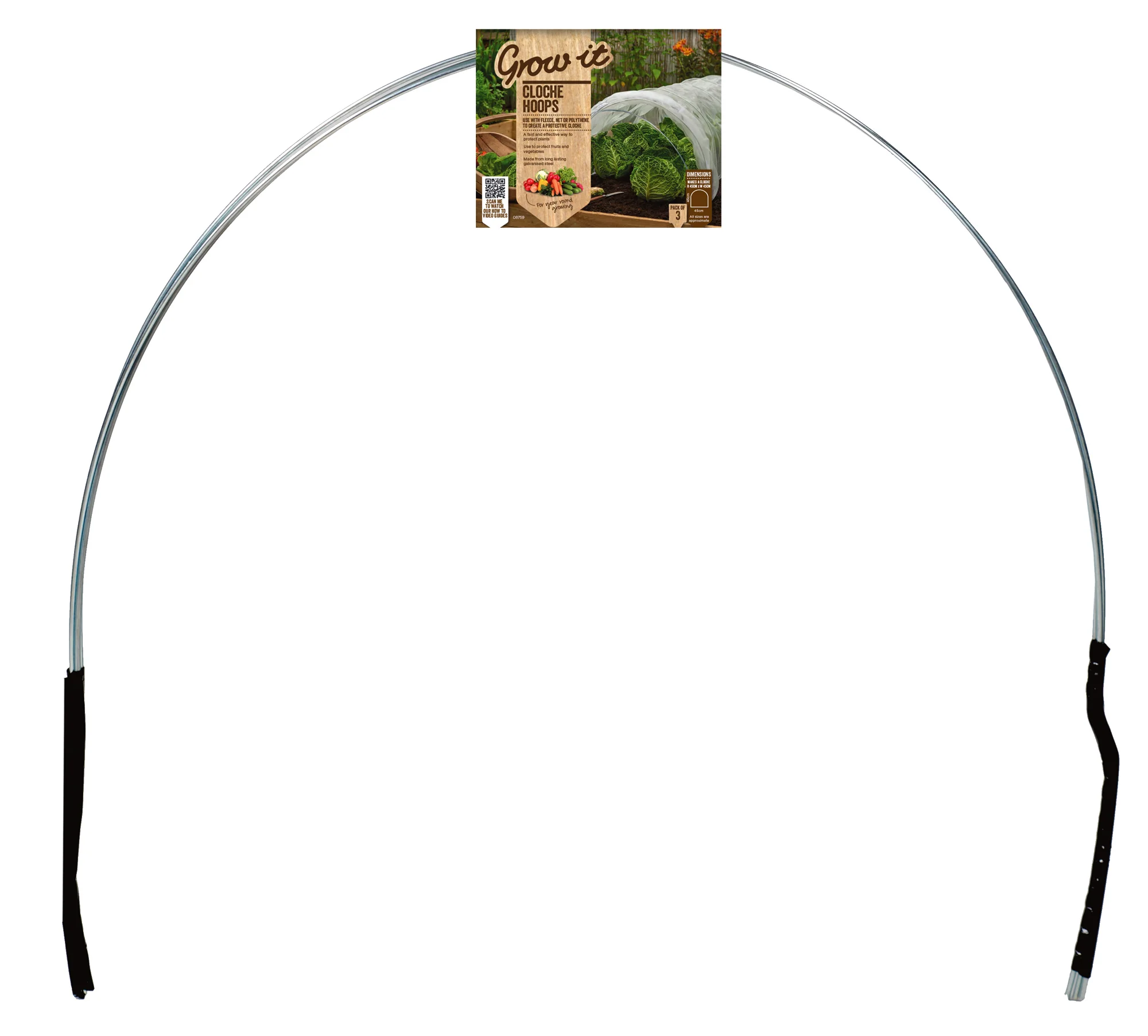 GI Grow Tunnel Hoops 3pk
