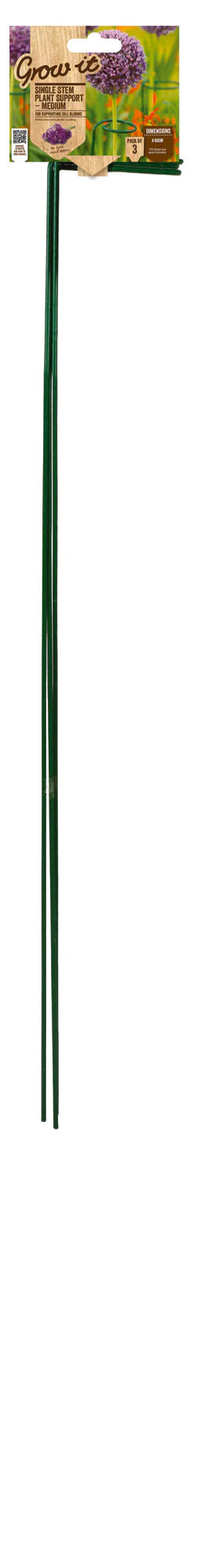GI Single Stem Plant Support 100cm 39" 3pk