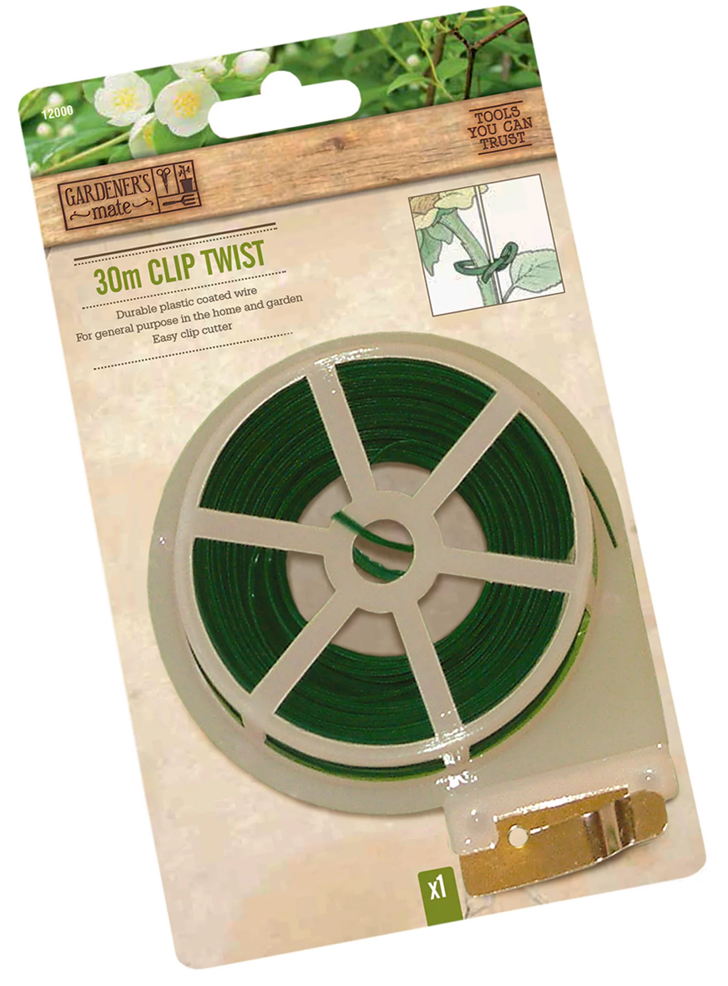 GM Clip Twist & Cutter 30m