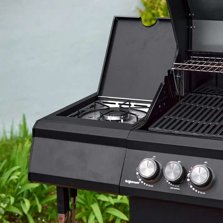 GRILLSTREAM STEALTH 6 BURNER WITH SIDE BURNER - MATT BLACK - Image 3