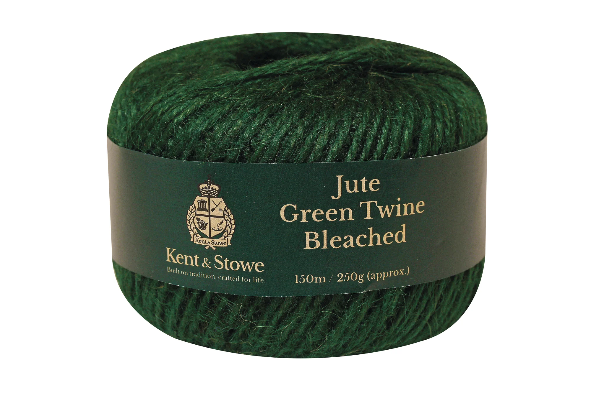 Jute Twine Bleached Green 150m 250gm