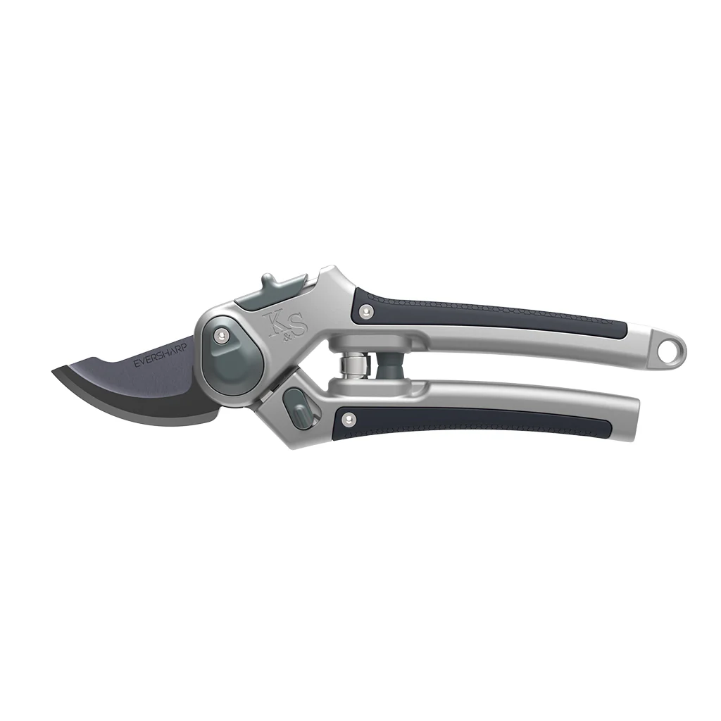 Kent & Stowe Eversharp Hardwood Anvil Secateurs
