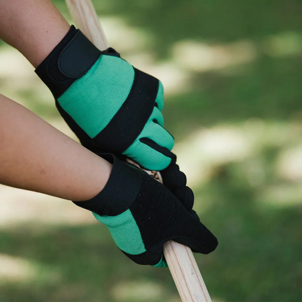 KS Flex Protect Gardening Gloves Green Medium - Image 3