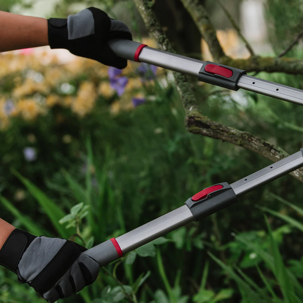 KS Flex Protect Gardening Gloves Grey Medium - Image 2