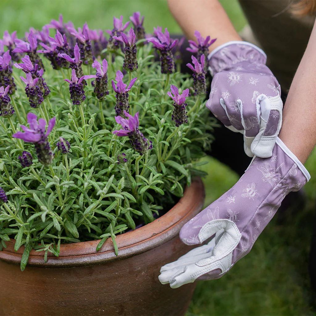 Kent & Stowe Leather Gardening loves FlutterBugs Purple - Image 3