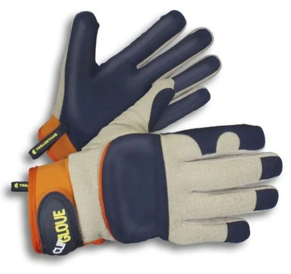 Leather Palm Male Gardening Gloves Medium