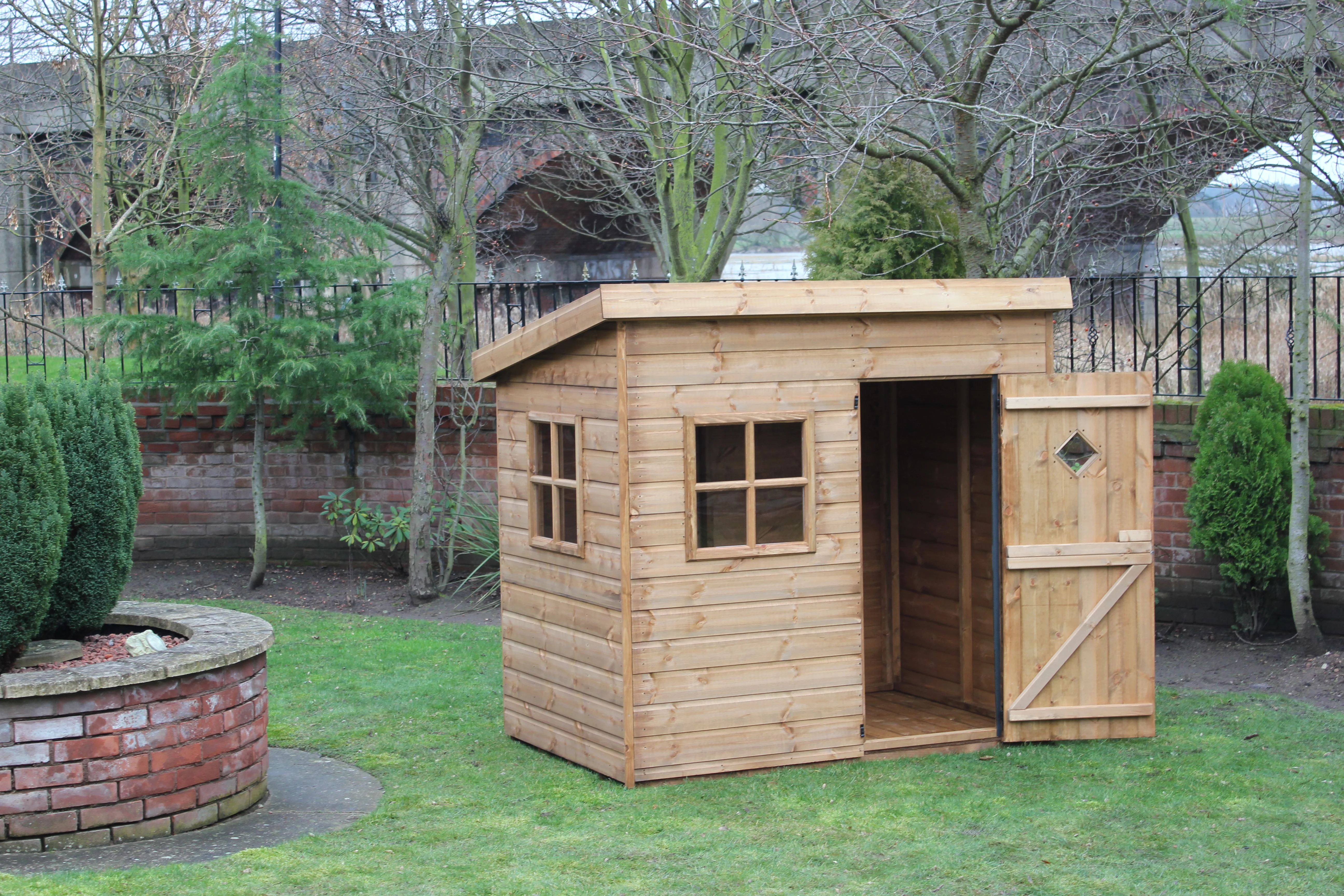 Mini pent house shed 4 x 6 - Image 3