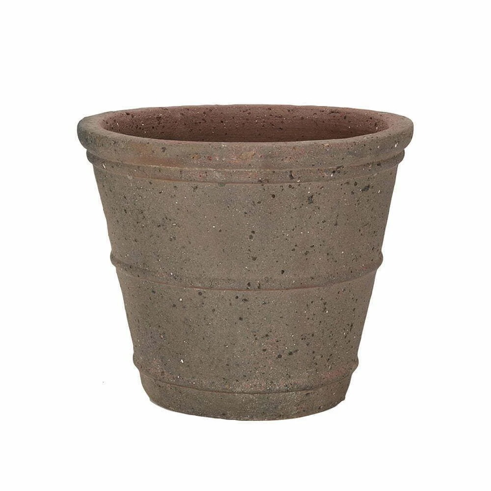 Old Stone Ribbed Cone 39cm