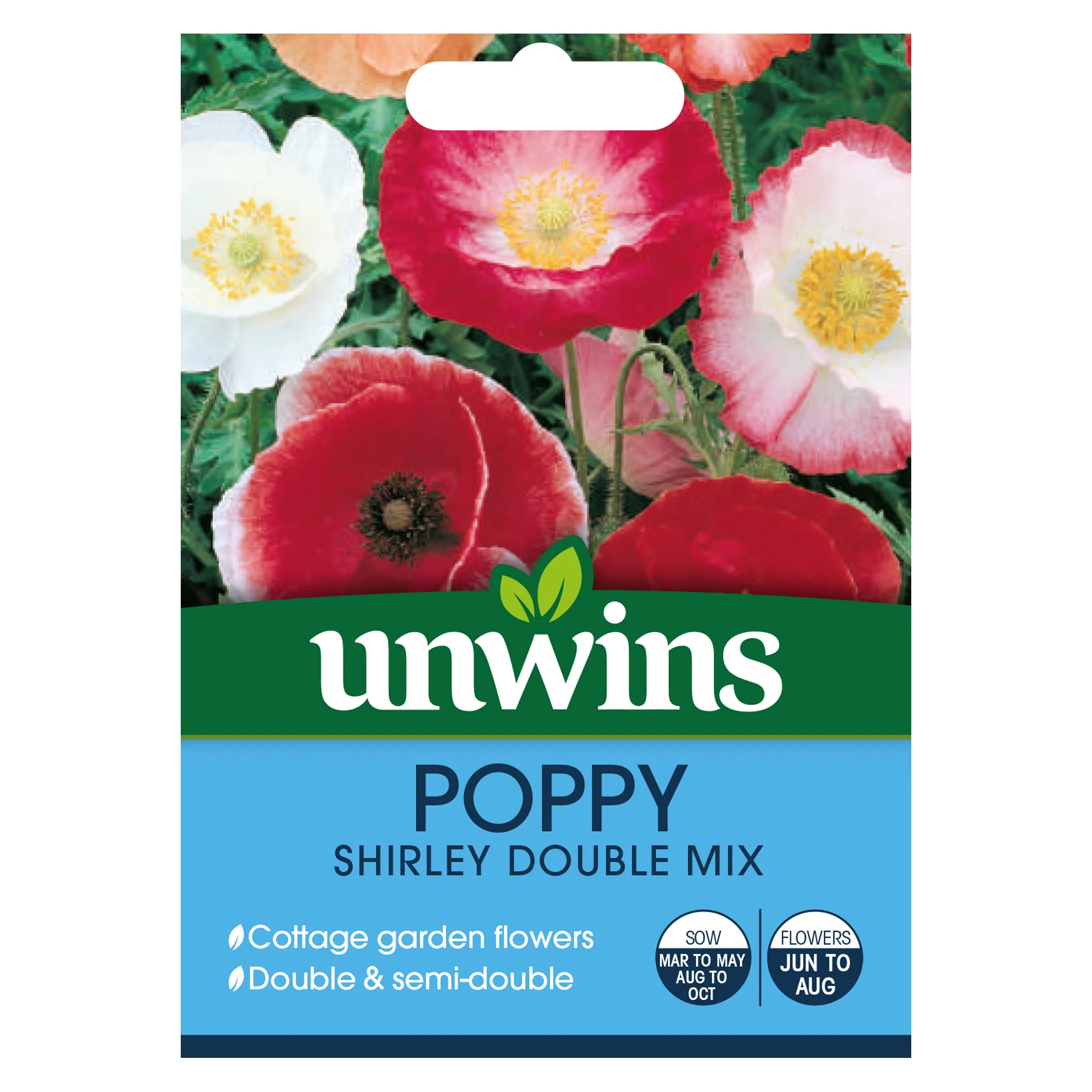Poppy Shirley Double Mixed