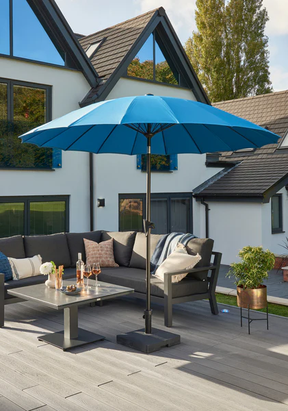 Royce Geisha 2.7m Canopy & Night Parasol - Image 3