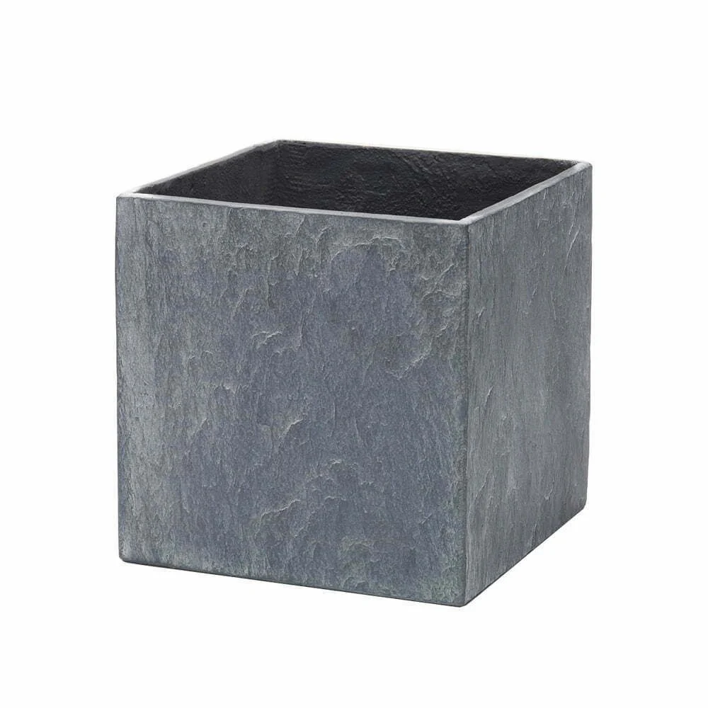Slate Light Grey Cube 21cm