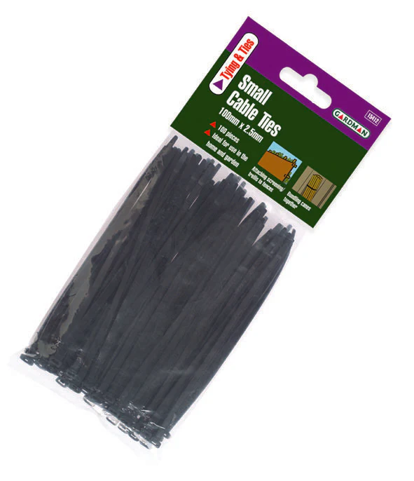 Small Cable Ties 100mm 100pk