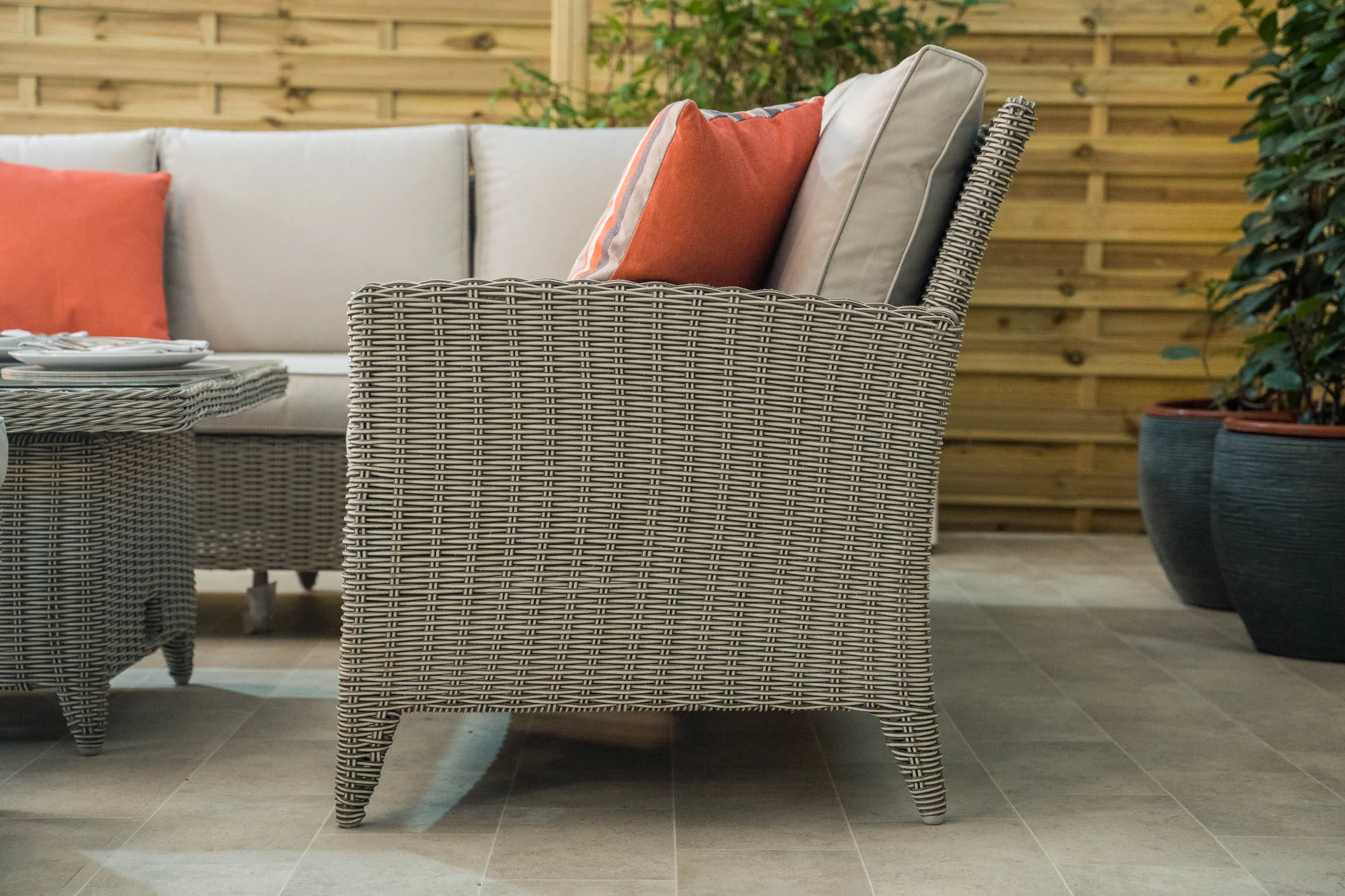 Valencia Compact Corner Dining Set - Image 3